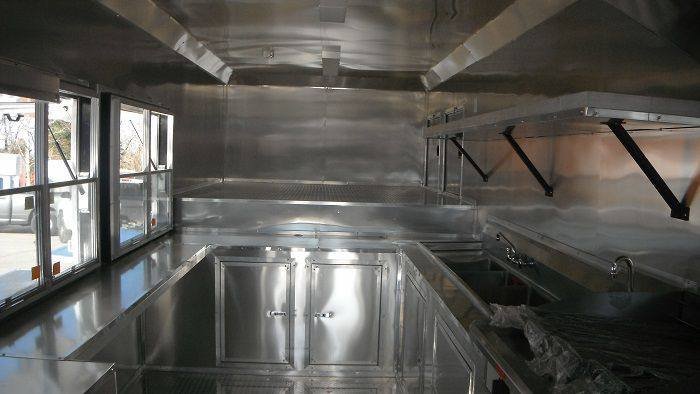 Concession Trailer 8.5’x34′ White – Gooseneck Event Food Vending BBQ — photo 8