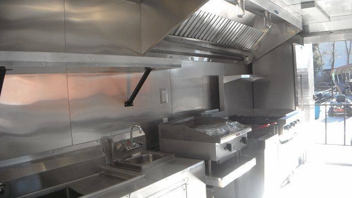 Concession Trailer 8.5’x34′ Charcoal Grey – BBQ Food Event Vending — photo 8