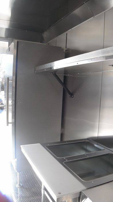 Concession Trailer 8.5’x34′ White – Gooseneck Event Food Vending BBQ — photo 5
