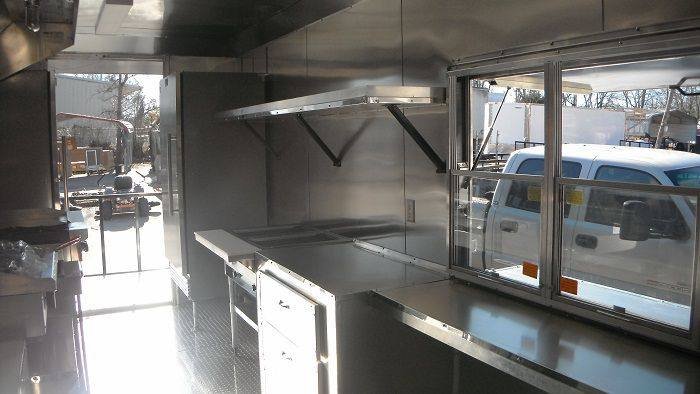 Concession Trailer 8.5’x34′ White – Gooseneck Event Food Vending BBQ — photo 4
