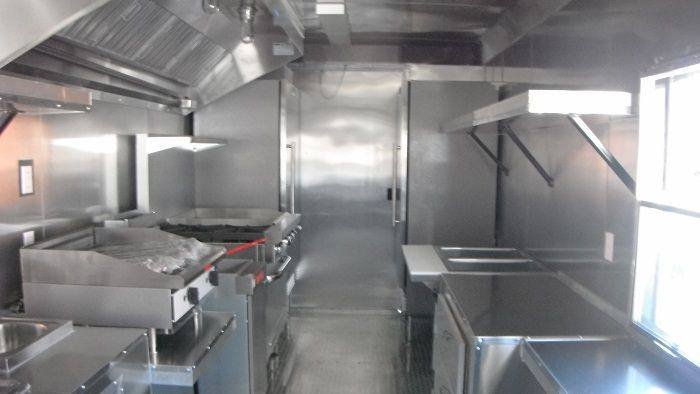 Concession Trailer 8.5’x34′ White – Gooseneck Event Food Vending BBQ — photo 3