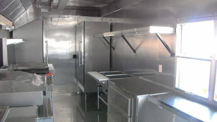 Concession Trailer 8.5’x34′ White – Gooseneck Event Food Vending BBQ — photo 2
