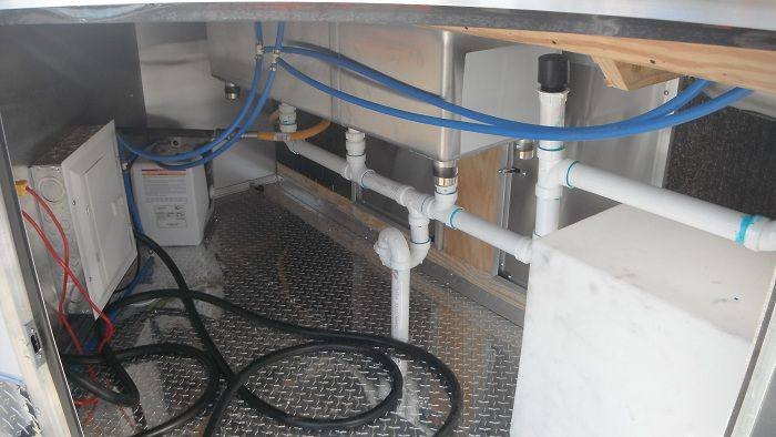 Concession Trailer 8.5’x20′ White – BBQ Smoker Event Catering Food — photo 7