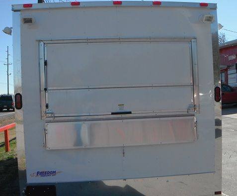 Concession Trailer 8.5’x20′ White – BBQ Smoker Event Catering Food — photo 6