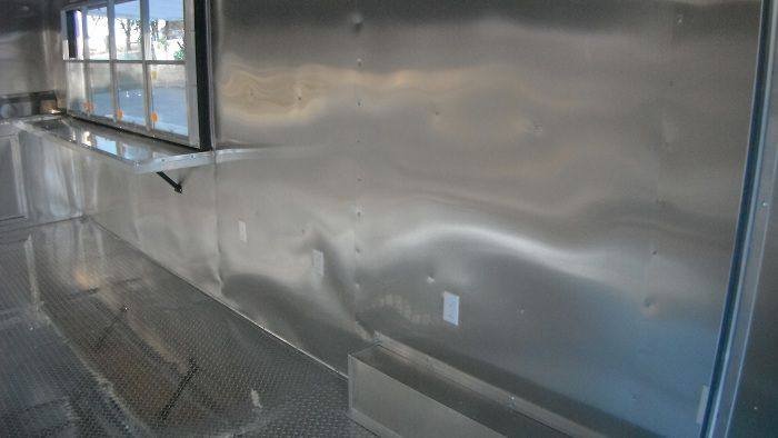 Concession Trailer 8.5’x30′ Black – Concession Food BBQ Smoker — photo 11