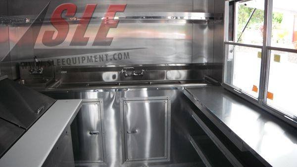 Concession Trailer 8.5’x24′ White – Vending Food Catering Custom — photo 13