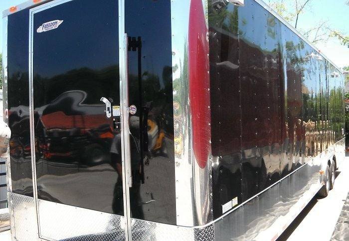 Concession Trailer 8.5’x30′ Vending Food Event Catering (Black) — photo 2