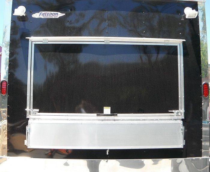 Concession Trailer 8.5’x30′ Vending Food Event Catering (Black) — photo 4