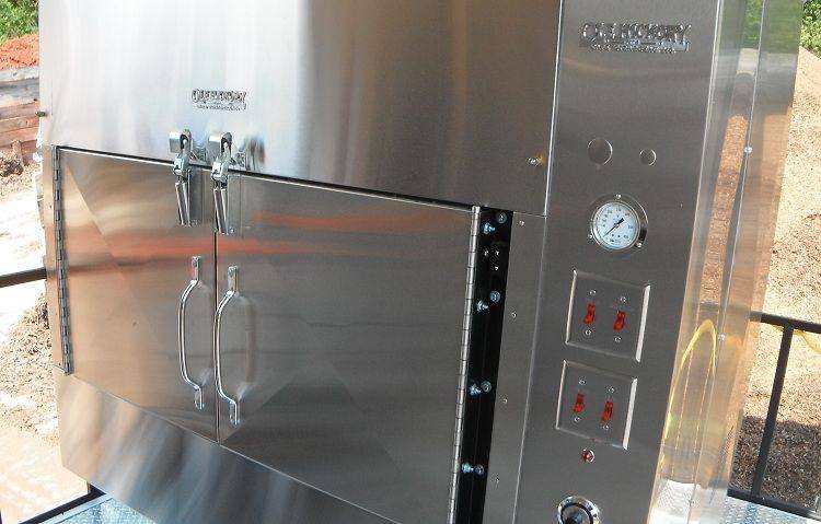 Concession Trailer 8.5′ x 38′ Silver Gooseneck Catering — photo 8