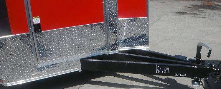 Concession Trailer 8.5’x19′ Red – Catering Food Vending Event — photo 3
