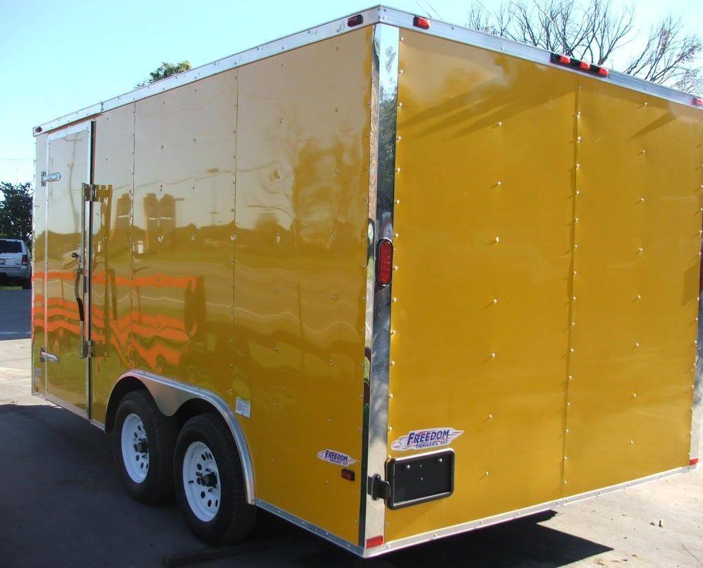 Concession Trailer 8.5’x14′ Yellow – Food Vending Event Concession — photo 6