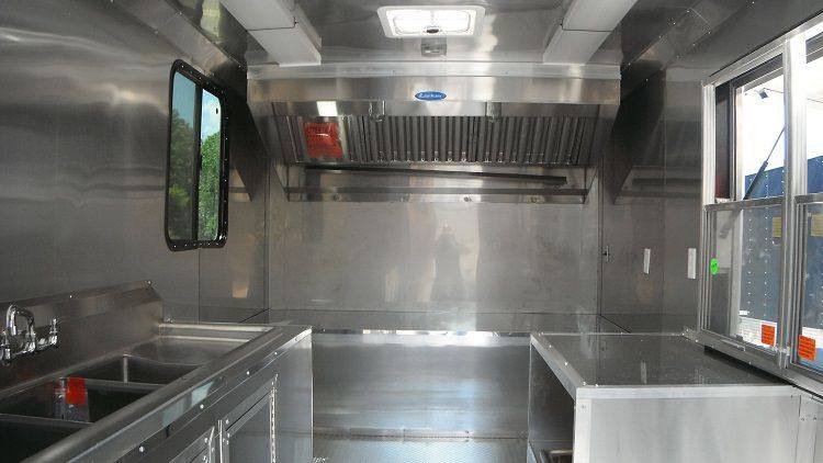 Concession Trailer 7’x13′ Blue – Catering Vending Event Food — photo 11