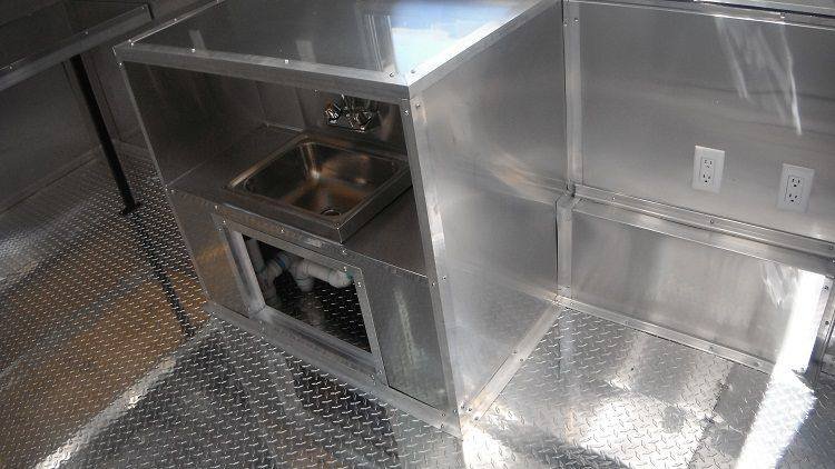 Concession Trailer 7’x13′ Blue – Catering Vending Event Food — photo 13