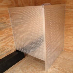 8.5 x 12 Yellow Restroom Trailer with private toilet and handwash sink - view 12