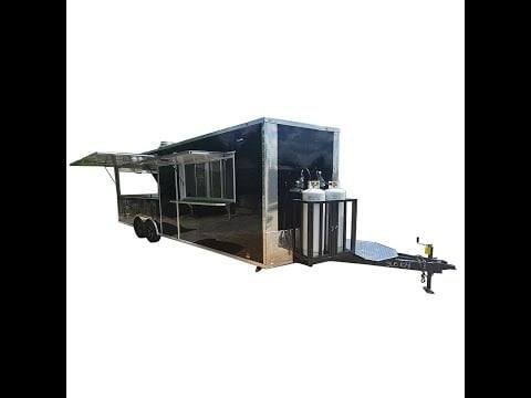 Concession Trailer 8.5′ X 24′ Black Kettle Corn Vending — photo 2