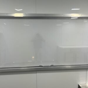 8.5 x 24 White Office Trailer with mini-split and display window - view 6