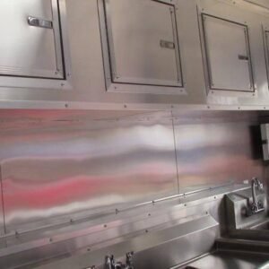 8.5 x 18 orange ice cream trailer with dual 60-amp power - view 5