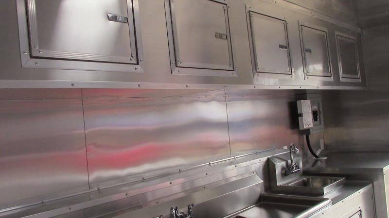 8.5′ x 18′ Concession Food Trailer Orange Ice Cream Yogurt — photo 5