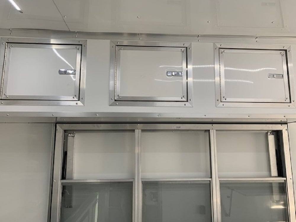 8.5′ x 20′ White V-Nose Concession Food Trailer — photo 15
