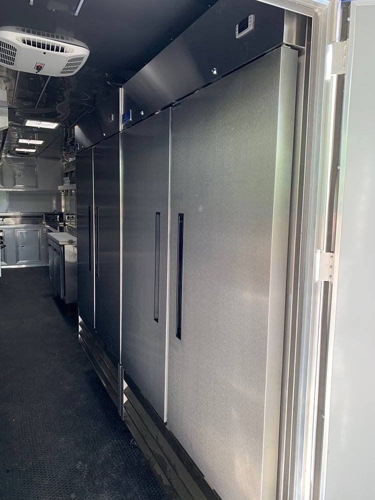 8.5′ x 53′ Cobalt Blue Gooseneck Concession BBQ Food Trailer with Appliances — photo 14