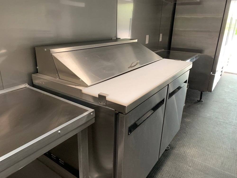 8.5′ x 53′ Cobalt Blue Gooseneck Concession BBQ Food Trailer with Appliances — photo 15