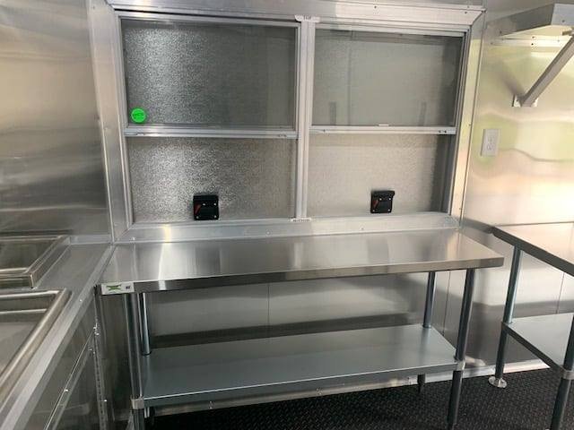 Concession Trailer 8.5′ X 22′ Black BBQ Food Event Catering — photo 13