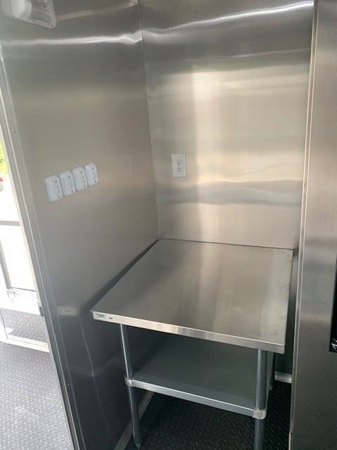 Concession Trailer 8.5′ X 22′ Black BBQ Food Event Catering — photo 9