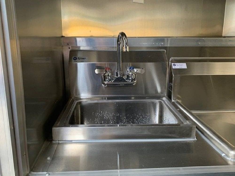 8.5′ x 16′ White Concession Food Trailer With Appliances — photo 11