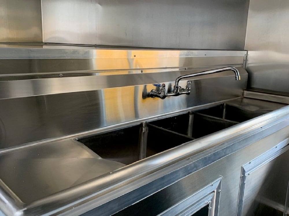 8.5′ x 16′ White Concession Food Trailer With Appliances — photo 14