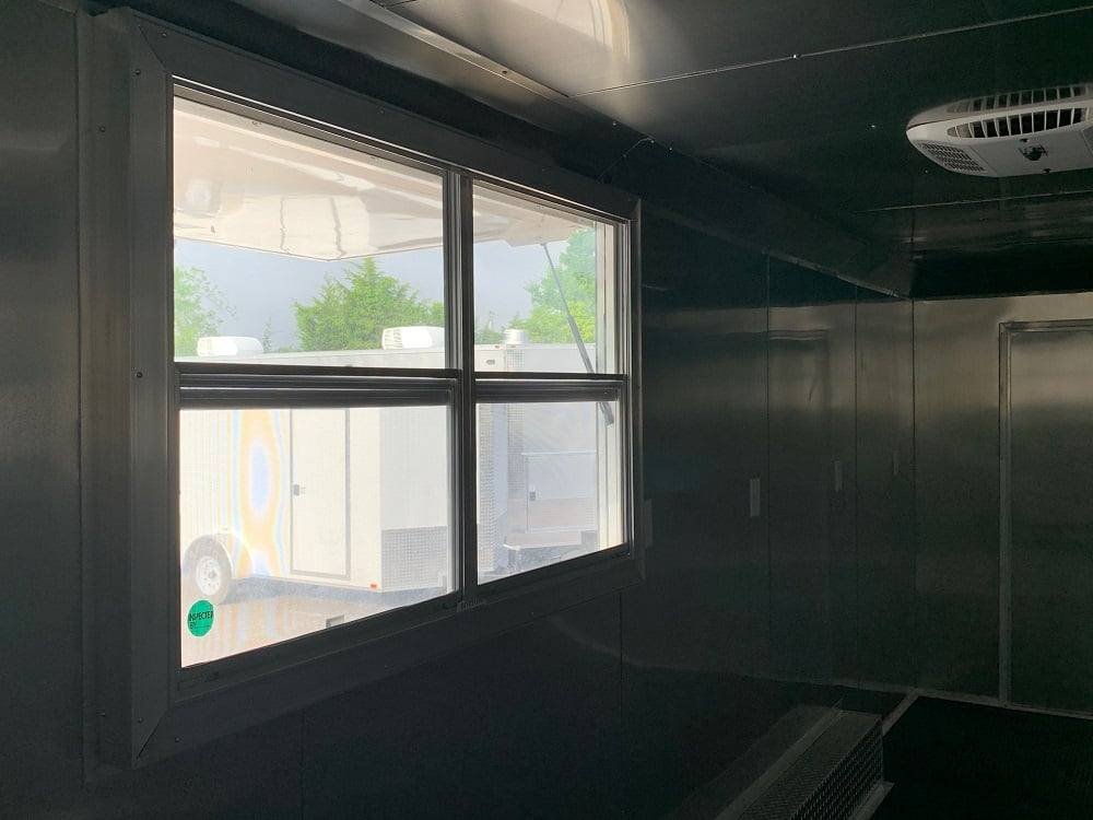 8.5′ x 20′ White V-Nose Food Concession Trailer — photo 10