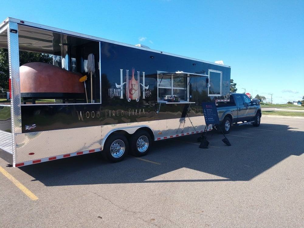 8.5′ x 30′ Black Goose Neck Concession BBQ Food Trailer With Appliances — photo 5