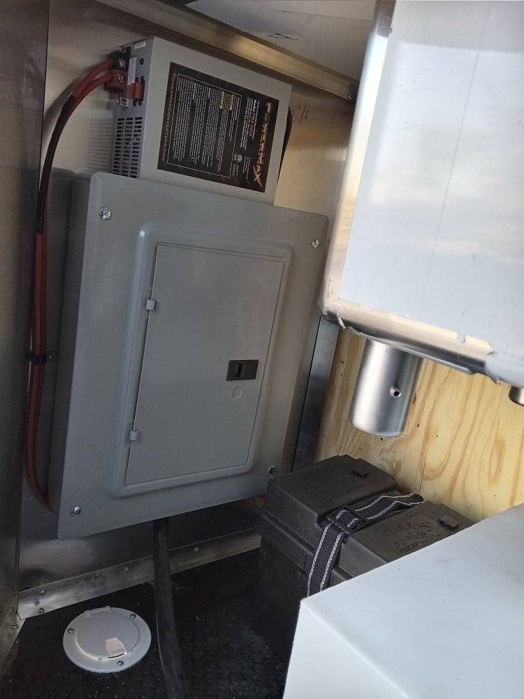 Concession Trailer 8.5′ X 20′ Black Food Catering — photo 13
