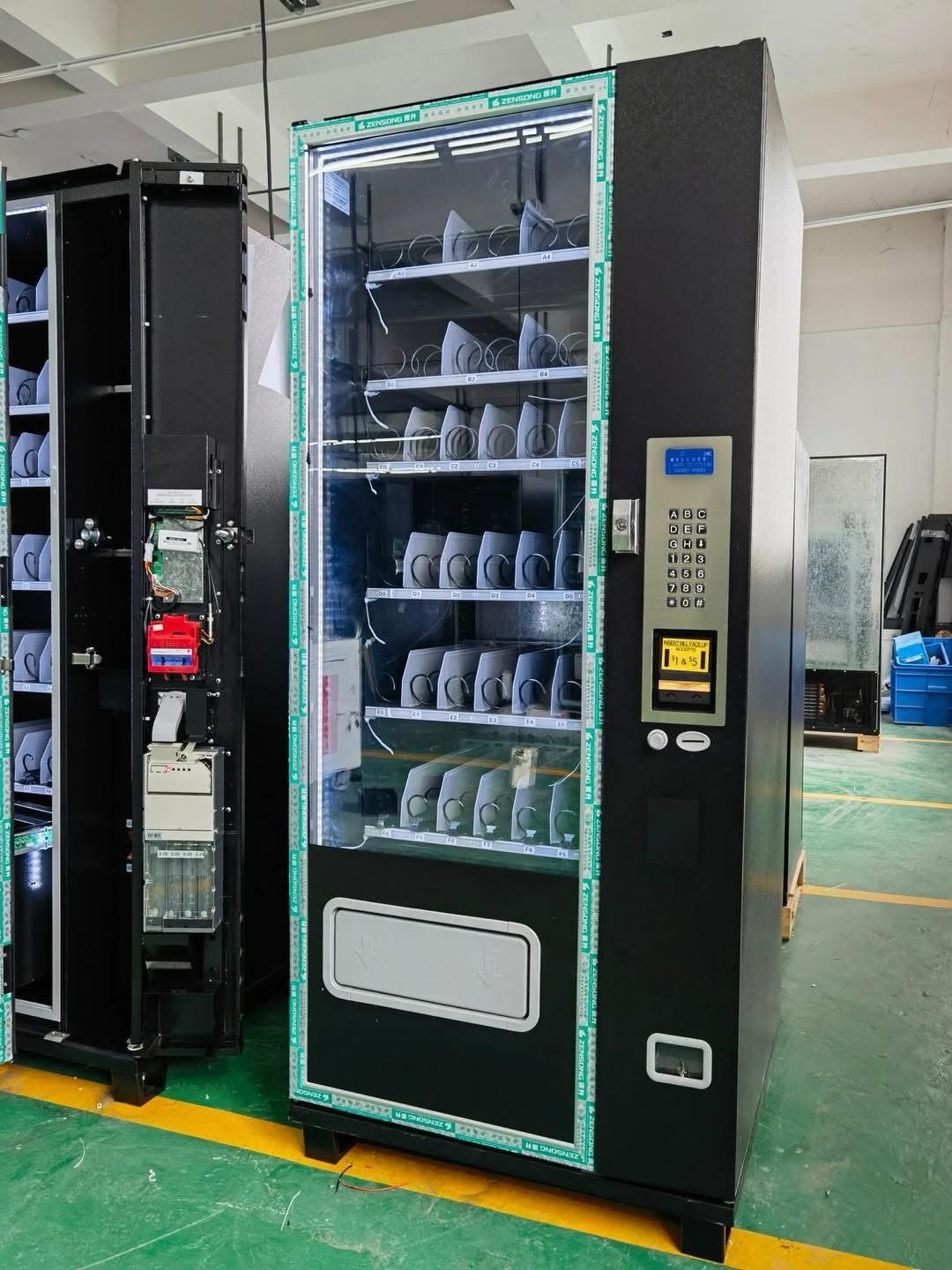 G636 Glass Front Combo Vending Machine
