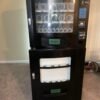 Used Seaga SM2300 combo with card reader, refrigerated snack and beverage machine