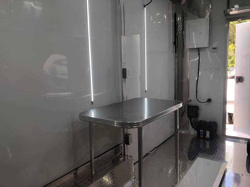 8.5′ X 16′ Concession Trailer White Food Event Catering Vending — photo 9