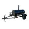 250 gallon pull-behind charcoal grill on a 3,500 lb axle