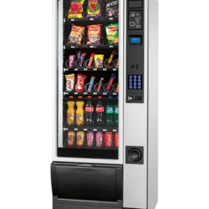 Evoca Jazz vending machine slim combo front view - view 2