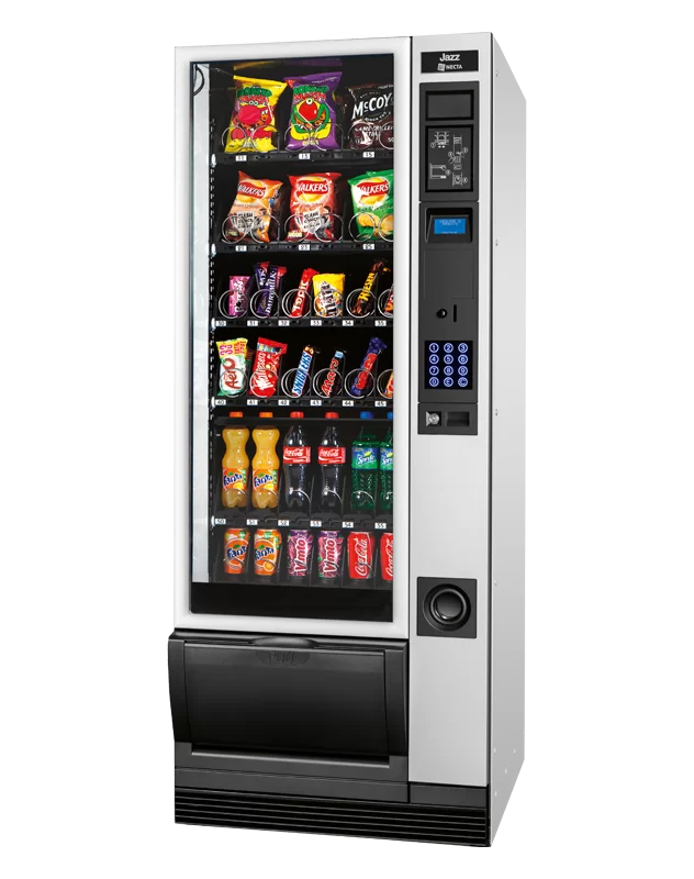 jazz-snack-machine.webp Evoca Jazz vending machine slim combo front view - view 2
