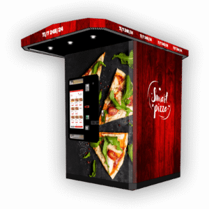 Used outdoor pizza vending machine, weatherproof self-service hot pizza - view 2