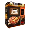 Used 24/7 pizza vending machine with touchscreen ordering