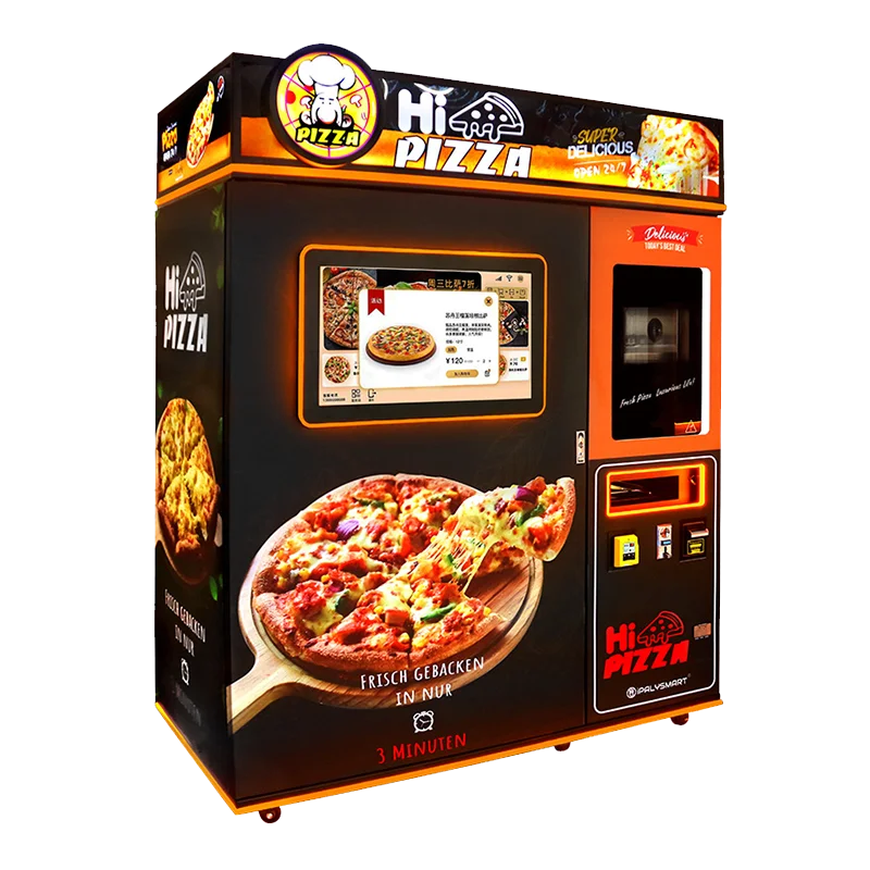 main-image-1.webp Used 24/7 pizza vending machine with touchscreen ordering