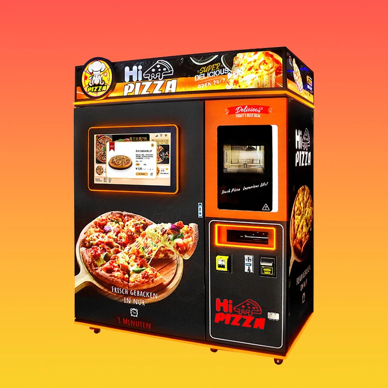 main-image-2.webp Used 24/7 pizza vending machine with touchscreen ordering - view 2