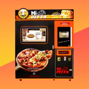 Used 24/7 pizza vending machine with touchscreen ordering - view 3