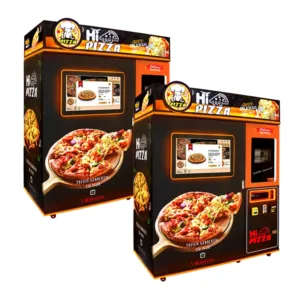 Used 24/7 pizza vending machine with touchscreen ordering - view 4