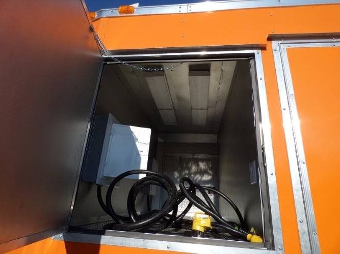 8.5′ x 34′ Orange Catering Event Concession Food Trailer — photo 12