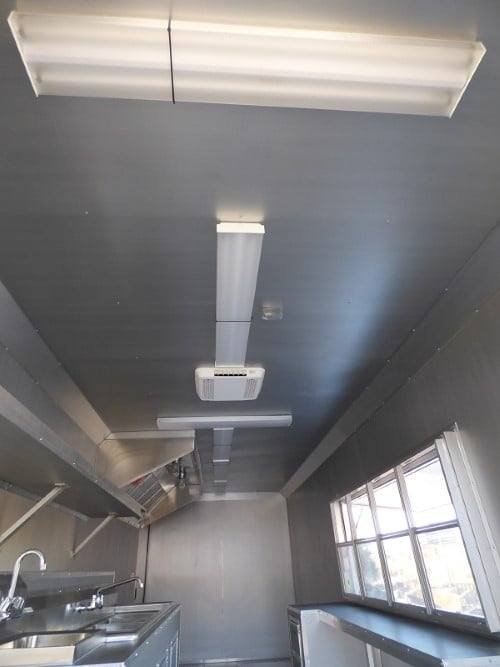 8.5′ x 34′ Orange Catering Event Concession Food Trailer — photo 8