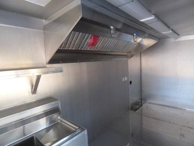 8.5′ x 34′ Orange Catering Event Concession Food Trailer — photo 15
