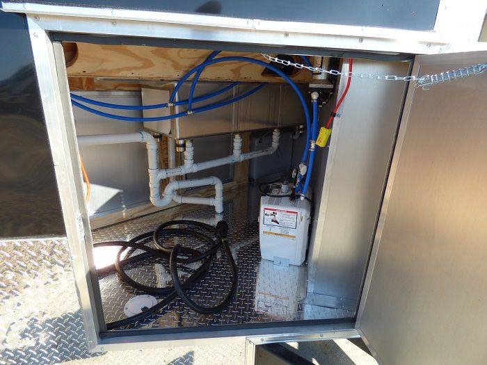 Concession Trailer 8.5’x24′ Black – Custom Smoker Enclosed Food Catering — photo 6