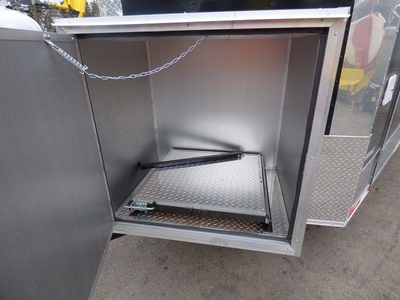 Concession Trailer 8.5’x30′ Black – Smoker Food Catering (with Appliances) — photo 5
