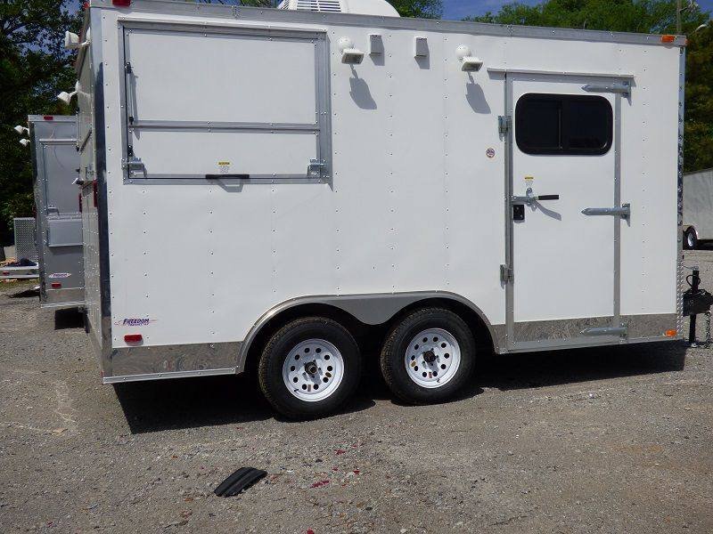 Concession Trailer 8.5’x14′ White – Vending Food Catering Event — photo 7